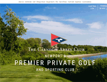 Tablet Screenshot of carnegieabbeyclub.com